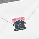 Suche nach rosa blaue streifen aufkleber Brautparty