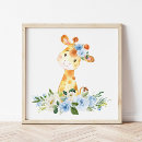Suche nach dschungel kinderzimmer poster Giraffe