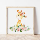 Suche nach rosa giraffe poster Baby girl
