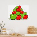 Suche nach grüner apfel poster Nahrung