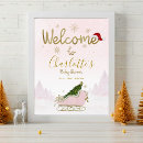 Suche nach weihnachtsbaby poster Schneeflocken aus goldfolie