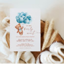 Suche nach blaue baby party einladungen Boho