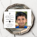 Suche nach boy first communion einladungen Klassisch