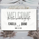 Suche nach weiße hochzeit banner Willkommen