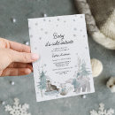 Suche nach winter shower baby einladungen Babyparty