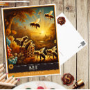 Suche nach vintage bienen postkarten Retro