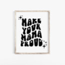 Suche nach mama poster Typografie