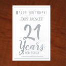 Suche nach 21 jahre altes karten Einundzwanzig