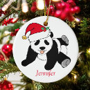 Suche nach niedlicher panda ornamente Weihnachten