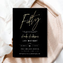 Suche nach für erwachsene geburtstag einladungen Schwarz und gold