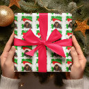 Suche nach hündchen geschenkpapier Rot
