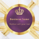 Suche nach goldkrone aufkleber Lila