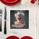 Suche nach clown papierservietten Horror