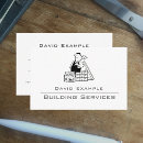 Suche nach bauarbeiten visitenkarten Baumeister