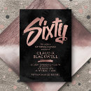 Suche nach sechzigster der frau geburtstag einladungen Whimsistische typografie