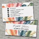 Suche nach bunte federn visitenkarten Elegant