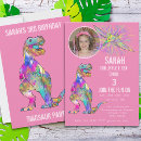 Suche nach dino einladungen Rosa