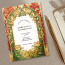 Suche nach art nouveau einladungen Botanisch