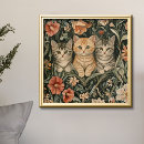 Suche nach viktorianische katzen poster Vintag