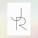 Suche nach minimal design poster Schwarz weiß