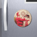 Suche nach niedlicher weihnachtsmann magnete Schneemann