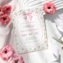 Suche nach girl first birthday einladungen Kokette