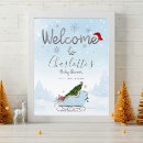 Suche nach weihnachtsbaby poster Roter schlitten