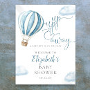 Suche nach blue hot air balloon poster Aquarell