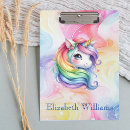 Suche nach regenbogen einhorn klemmbrett Mädchenhaft