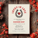 Suche nach viel glück einladungen Hufeisen