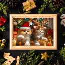 Suche nach weihnachtsmann hut poster Kätzchen