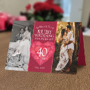 Suche nach 40 hochzeitstag karten Rot