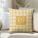 Suche nach gingham kissen Monogramm