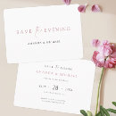 Suche nach abend save the date Minimalistisch