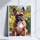 Suche nach französische bulldogge poster Blumen