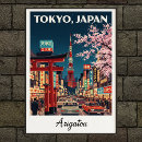 Suche nach vintage japan poster Tokyo