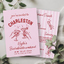Suche nach rosa bachelorette einladungen Strand