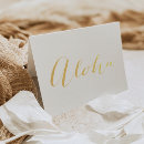 Suche nach aloha karten Goldfolie