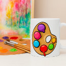 Suche nach malen sie palette tassen Künstler