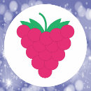 Suche nach himbeeren aufkleber Rosa
