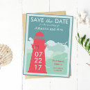 Suche nach leuchtturm save the date postkarten Ozean