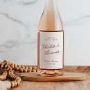 Suche nach hochzeits wein etiketten Elegant