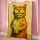 Suche nach katzenkunst poster Für katzenliebhaber