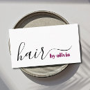 Suche nach hair stylist visitenkarten Haarstylistin