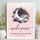 Suche nach rosa mond poster Mond und sterne