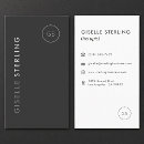 Suche nach doppelseitige visitenkarten Moderne