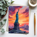 Suche nach sonnenuntergang silhouette postkarten Aquarell