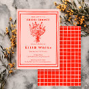 Suche nach rustic bridal shower einladungen Modern
