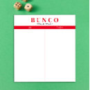 Suche nach tabelle notizblock Bunco