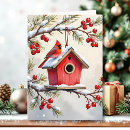 Suche nach vogelhaus karten Weihnachten